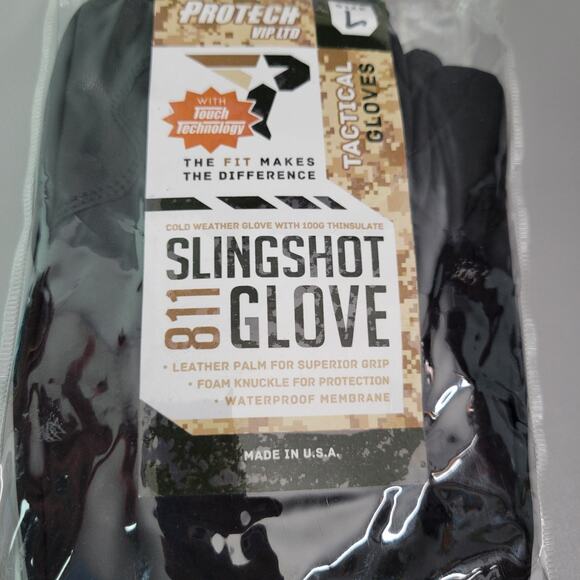 ProTech VIP LTD 811 Slingshot Tactical Gloves Cold Weather 100G Waterproof Lg - Picture 3 of 7